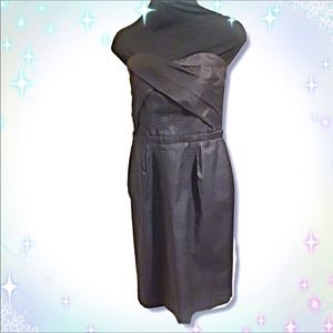Banana Republic Black Strapless Dress